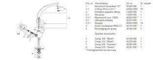 Grohe Florida dichtingsset 45474000